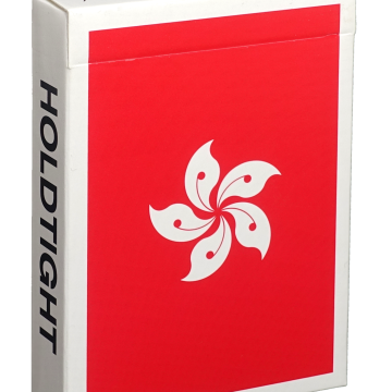 洋紫荊 紅 Bauhinia Red Playing Cards